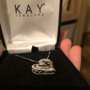 Women’s heart necklace Kay Jewelers